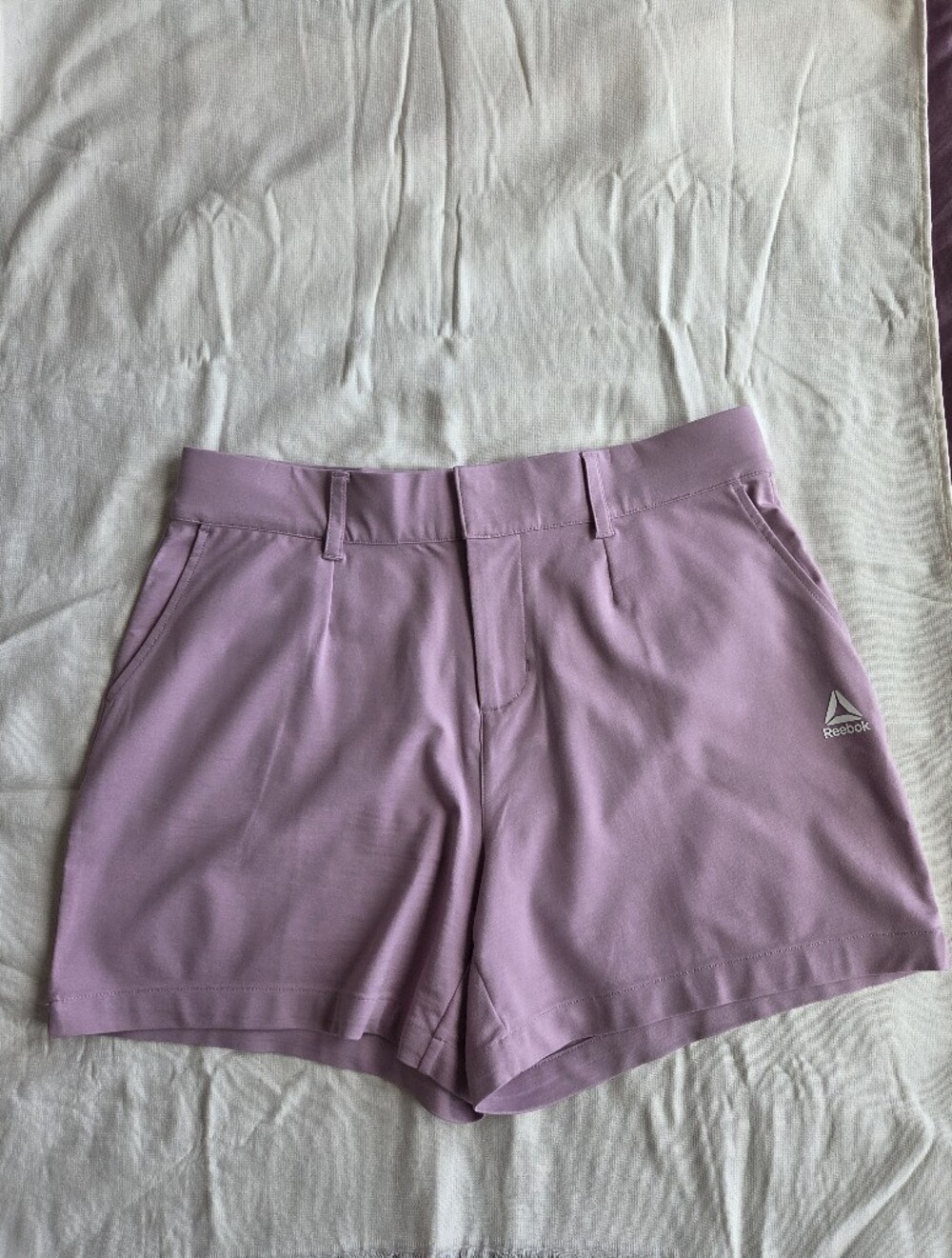 Reebok Women's Mauve Athletic Golf Shorts Size L